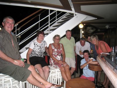 Sail away party departing Pago Pago2 - 9 January 2008