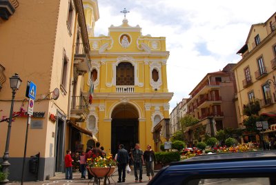 Main Catholic church in Sorrento