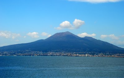 Mt. Versuvius erupted in 79 AD.