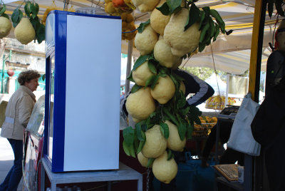The size of lemons in the Sorrento area are huge and make an incredible Italian liqueur