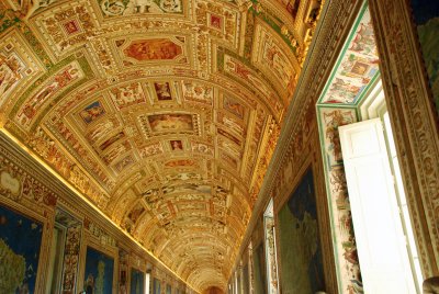 Ceiling of the Vatican Museum
