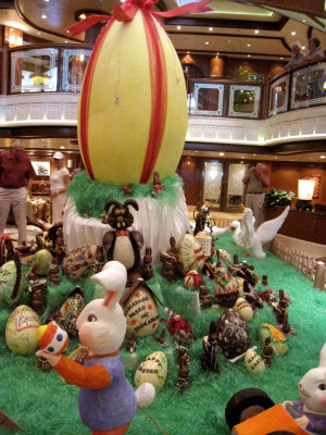 Easter, this was taken in the ships foyer 21.3.2008
