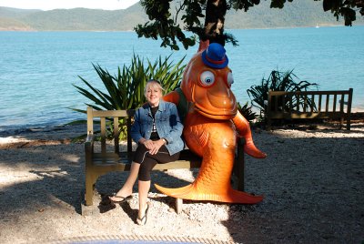 Daggy I know - playing tourist on Daydream Island middle of winter