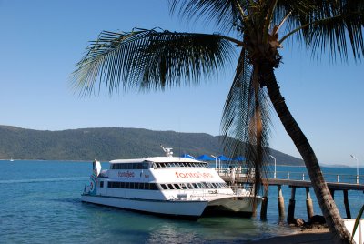 This is the tour boat we used to travel to three different islands