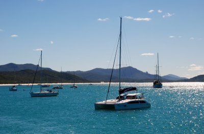 Whitehaven Beach is one of the premier natural beaches with its white silica sand