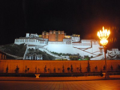 Lhasa and the surrounding countryside