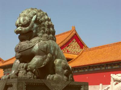 One of the many interesting sculptures in the Forbidden City.jpg