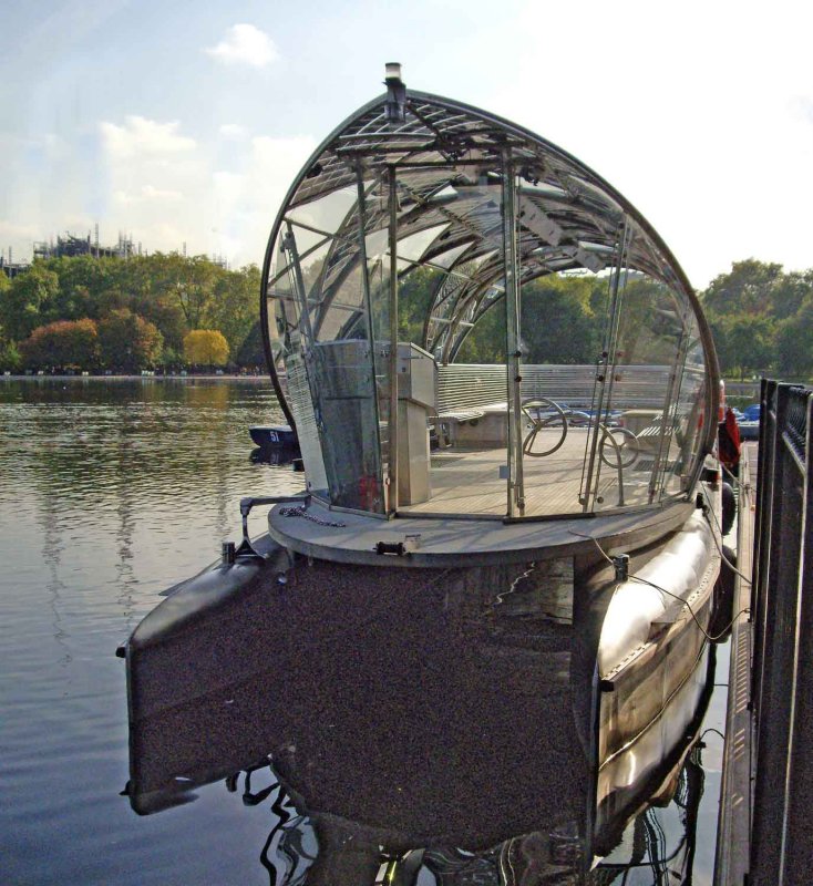...and sun powered pleasure craft