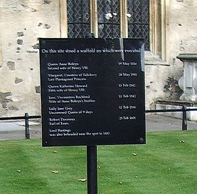 List of the executed