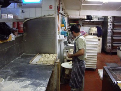 Bagel making