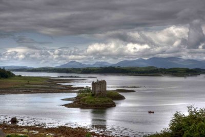 Castle Stalker and the Sound of Shuna