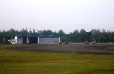 Ebuen Air Base Hueys