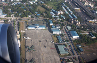 Aguila* Grandstand with  various PAF aircraft