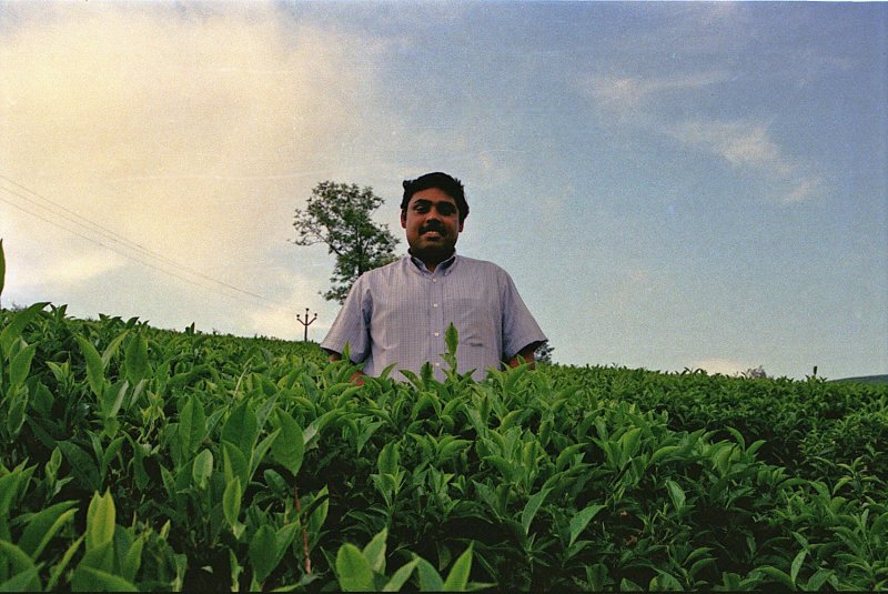 Thiru, somewhere in the tea plantations