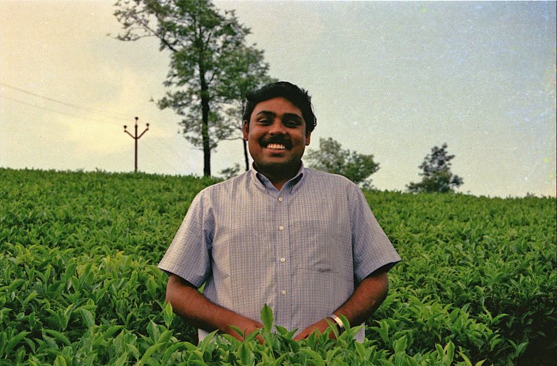 Thiru, somewhere in the tea plantations