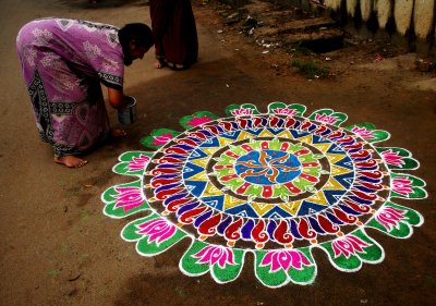 Bhogi day - Kolam