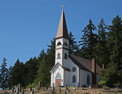 St.  Anns Catholic Church - Quamichan - Duncan, BC - 1903