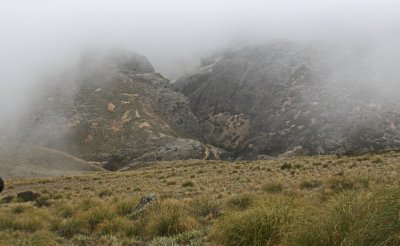 HIKING IN THE MOUNTAINS