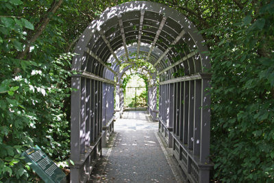 ARCHWAY FROM ITALIAN GARDEN