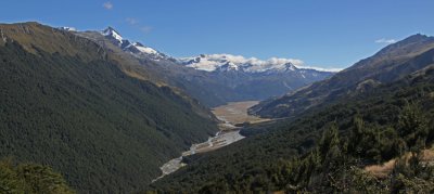 VIEW FROM INVINCIBLE GOLD MINE: SOUTH ISLAND, NZ
