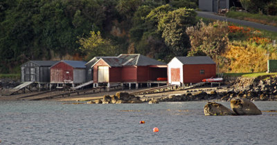 BOAT HOUSES AT OBAN