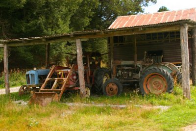 RETIRED EQUIPMENT IN PARADISE