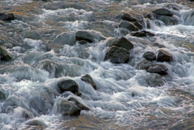 RAPIDS: ALONG GREENSTONE TRACK, SOUTH ISLAND, NZ