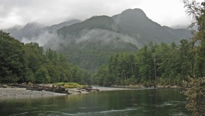 VIEW ALONG THE TRACK