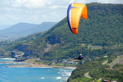 Soaring above Stanwell Tops