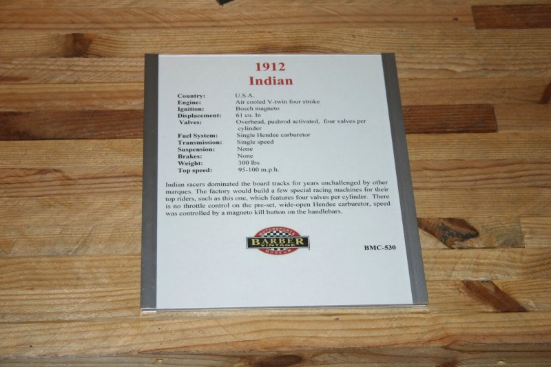 The 8-valve Indian: Details