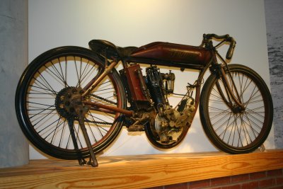 1912 Indian 4-valve board track racer