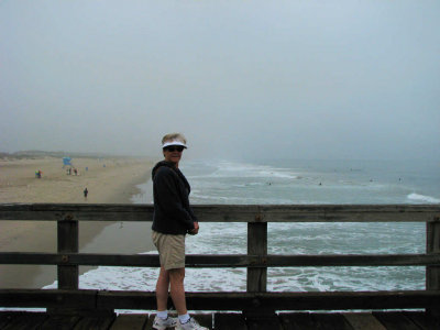 Next morning, Port Hueneme pier