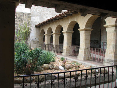 Interior courtyard