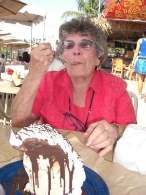 Mary Lou with mud pie 2.JPG