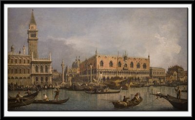 Le Mole, vu du bassin de San Marco