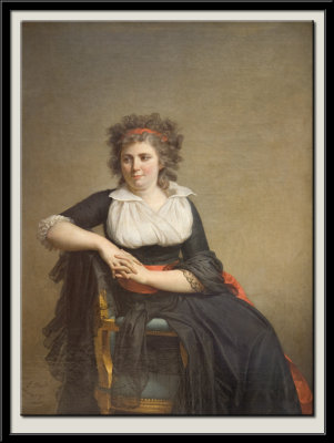 La Marquise d'Orvilliers, nee Jeanne-Robertine Rilliet (1772-1862). 1790
