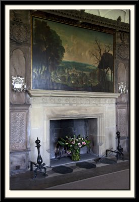 Fireplace in the Long Gallery