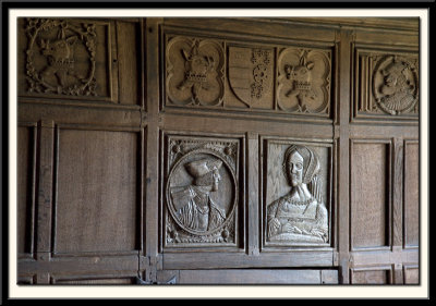Oak Panelling in The Parlour