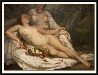 Baigneuses, 1858