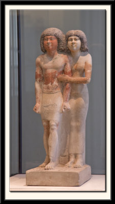 L'inspecteur des scribes Raherka et sa femme Merseankh, vers 2350 av. J.C.
