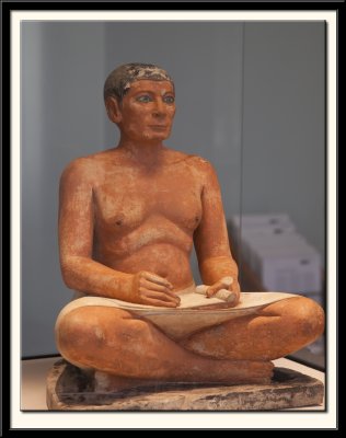 Le scribe accroupi, 2600-2350 av. J.C.