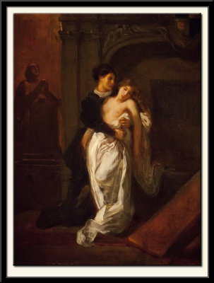 Romeo et Juliette au tombeau des Capulet, (vers 1850)