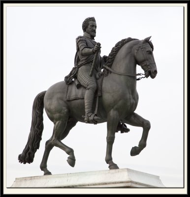 Statue equestre d'Henri IV, 1818