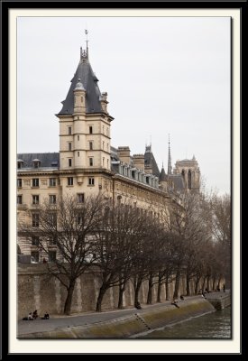 Paris Bridges and The Seine