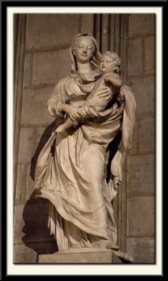 Vierge a L'Enfant dite Vierge des Etudiants, XVIIeme Siecle