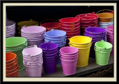 Colourful Buckets