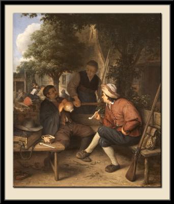 Travellers at Rest, 1671