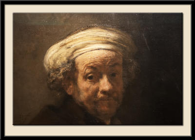 Self-portrait as the Apostle Paul (detail)