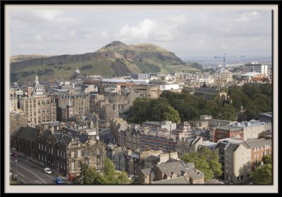 Across to Salisbury Crags & Arthur's Seat