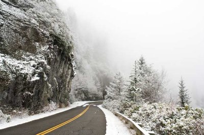 Blue Ridge Parkway Snow 6